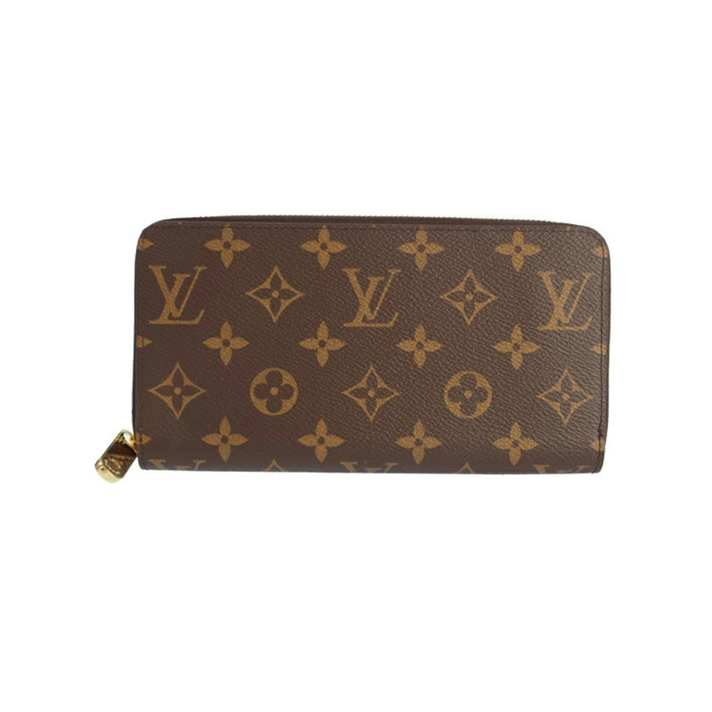 Louis Vuitton Monogram Zippy Wallet Round Zipper Long